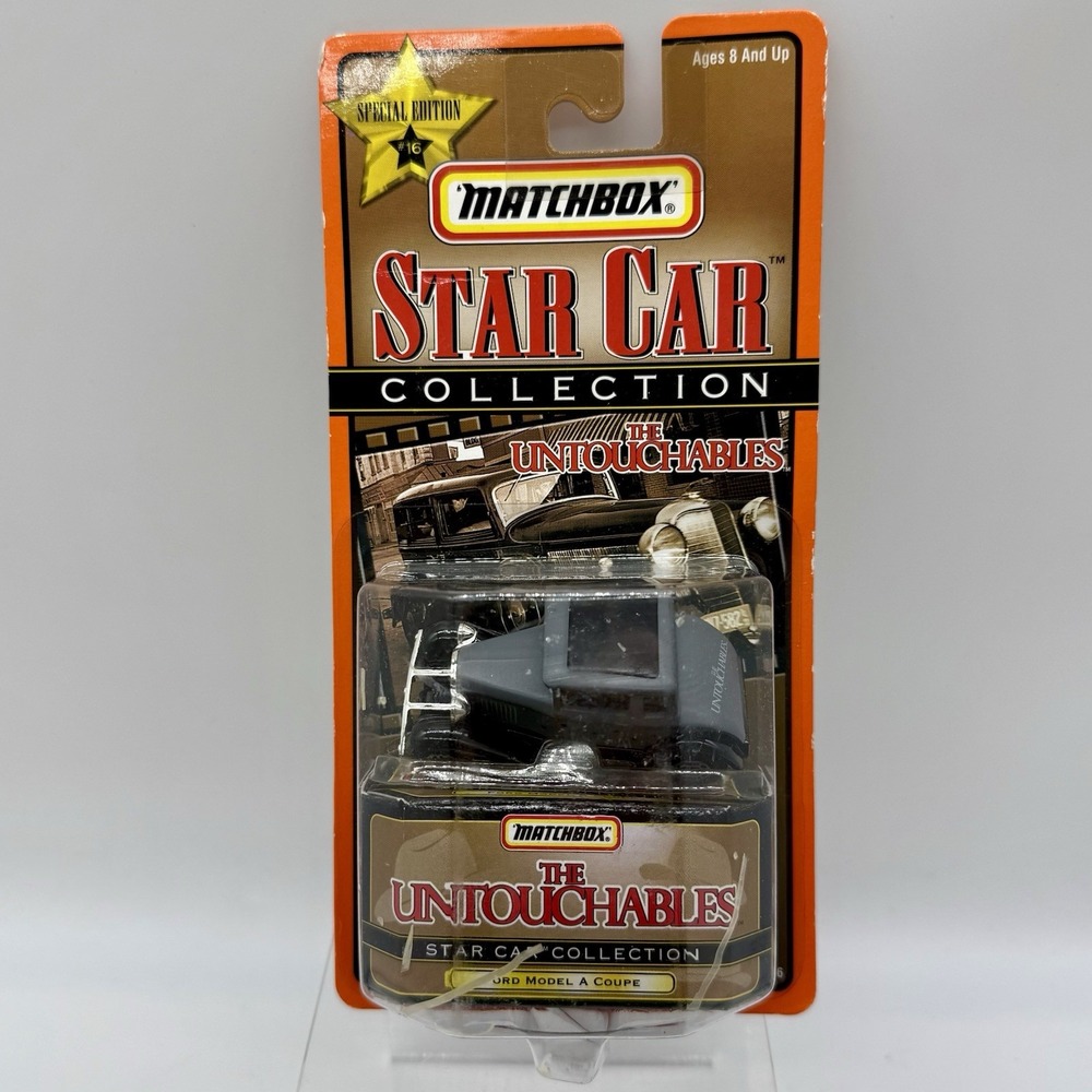 The Untouchables Matchbox Star Car Model A Coupe Ford 1998 See‎ Notes